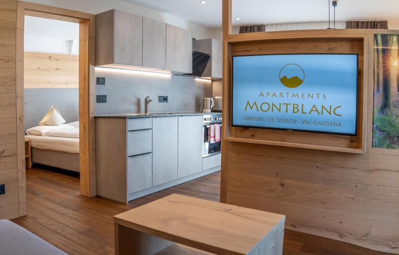 Apartments Montblanc Seceda Ортизеи Экстерьер фото